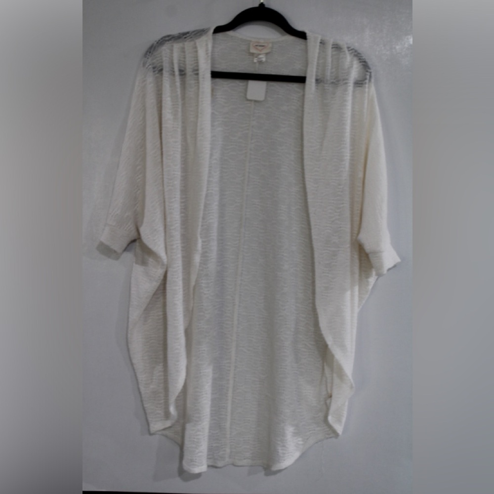 Self Esteem Cardigan Color: White Size: M